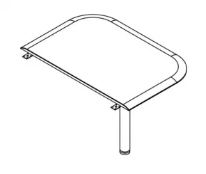 Приставка для письменного стола WKD 706 Дуб сонома