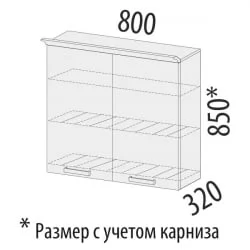 Шкаф-сушка Тиффани 19.02.1