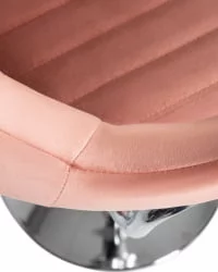 Стул барный DOBRIN CHARLY Пудрово-розовый велюр MJ9-32