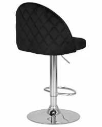 Стул барный ДОБРИН МИЛАНА Черный велюр МДЖ9-101 / DOBRIN MILANA MJ9-101