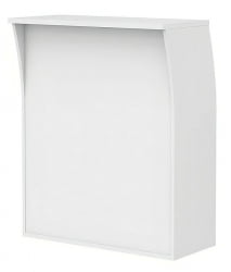 Стойка ресепшн прямая IMAGO РС-1 Белая