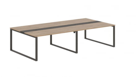 Переговорный стол EDIS EQCT 3116 Дуб Денвер светлый Мокко Мокко