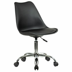 Офисное кресло BRABIX Eames MG-310 CH экокожа Черный