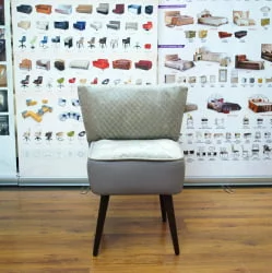 Кресло Бьерн цвет серый