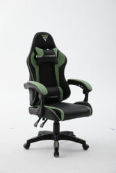 Кресло спортивное TopChairs Shadow черно-зеленый