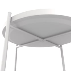 Придиванный столик Берген Белый