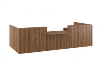 Стойка ресепшн Salute SAL05 Орех