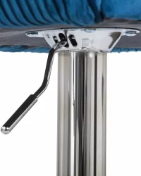 Стул барный ДОБРИН ДЭРCЙ Синий велюр 1922-20 / DOBRIN DARCY