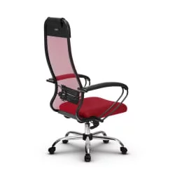 Офисное кресло МЕТТА Комплект 11, Основание 17833 Красный Red