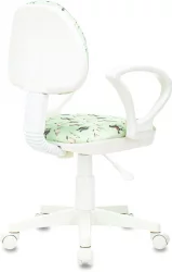 Кресло детское Бюрократ KD-3/WH/ARM/HORSE-GN