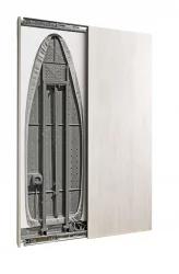 Настенный шкаф для гостиной Iron Slim Eco (правый, купе) Беленый дуб