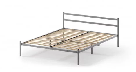 Кровать Метта 1200x2000 Серая