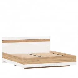 Кровать двуспальная 1800 Фиджи ЛД 659.082.000 Дуб Золотой Белый