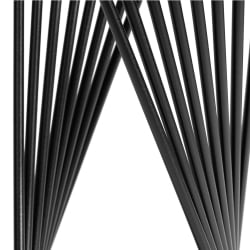 Стол Osteria/Остерия металл, черный, 25,5х25,5х59 см