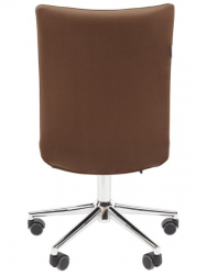 Офисное кресло CHAIRMAN 033 велюр Коричневый