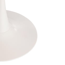 Обеденный стол TULIP (mod. 011) металл, мдф, 90 х 90 х 74 см, белый