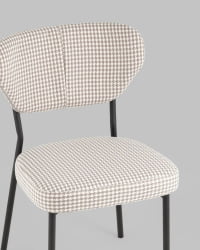 Стул Билл гусиная лапка Бежевый