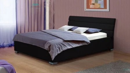 Кровать Мальта с подъемным механизмом(1600) темная