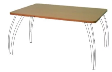 Столешница Т 500-клен