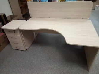 Экран разделительный прямой Glassy 5.14.16 Туя