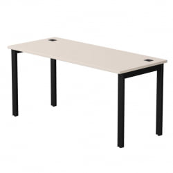 Стол прямой на металлокаркасе, опоры 45 гр Everprof EVO 254S004 Кашемир Черный