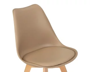 Стул обеденный DOBRIN JERRY SOFT Бежевый GR-03