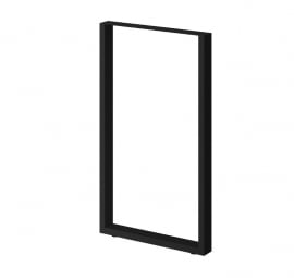 Опора барной стойки ОП2 Черная для ПФБ регулируемая