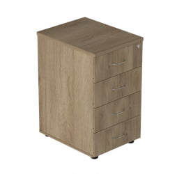 Тумба приставная с замком Р.Т-4.1 ЗЦ Ясень светлый