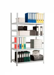 Стеллаж MS 185/100х40/4 Серый