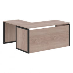 Стол письменный угловой правый XTEN-QP XQPCT 1615H R Дуб Сонома Антрацит