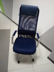 Кресло руководителя Бюрократ KB-9N/DB/TW-10N Синий TW-05N TW-10N