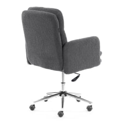 Кресло Dover хром букле, серый, barni grey