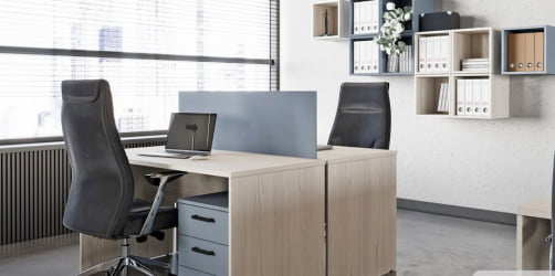 Экран настольный LEMO L-069-1 Маренго