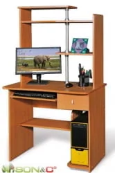 Компьютерный стол с ящиками SN 05.08 Ольха русская