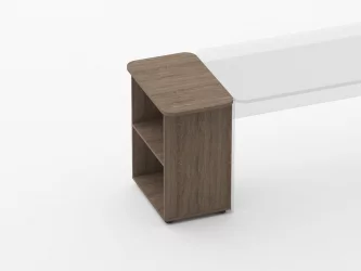 Тумба приставная к столу Glassy 3.18.10 Дуб Верцаска