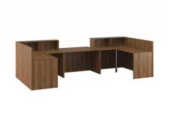 Стойка ресепшн Salute SAL06 Орех