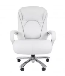 Кресло руководителя Chairman 402 кожа Белый