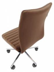Офисное кресло CHAIRMAN 033 велюр Коричневый