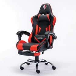 Кресло компьютерное BRABIX Dexter GM-135 подножка Красное