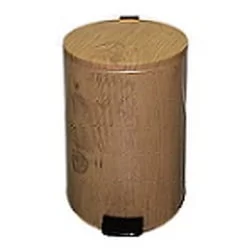 Урна с педалью 20 л (бук)