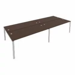 Рабочая станция на 4 раб.места Metal System Б.СМ-4.5 Венге/Серый