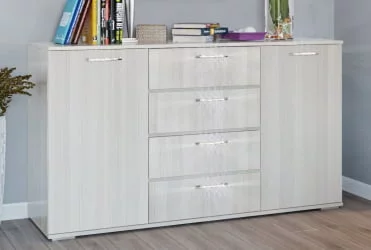 Комод в гостиную Вега 87 Шимо темный/светлый