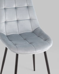 Стул Флекс New велюр пыльно-голубой 2шт