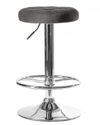 Табурет барный DOBRIN BRUNO (серый велюр (MJ9-75)) 2 шт
