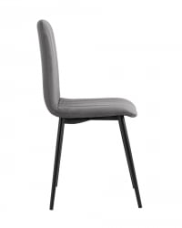 Стул Easy велюр темно-серый 4 шт. комплект