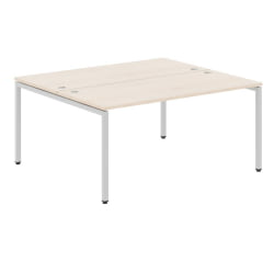 Стол двойной XTEN-S XWST 1614 Бук тиара/серый