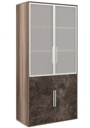 Шкаф для бумаг B-TONE BTN36150142 Вяз Бетон темный