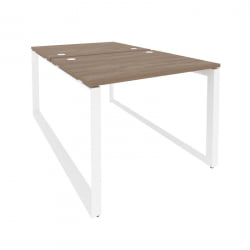 Рабочая станция на О-образном м/к ОНИКС О.МО-Д.РС-2.1.8 Дуб Аризона/Белый / ONIX O.MO-D.RS-2.1.8