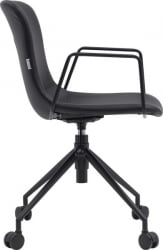 Операторское кресло Everprof Expo Экокожа Черный