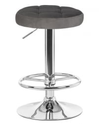 Табурет барный DOBRIN BRUNO (серый велюр (MJ9-75)) 2 шт
